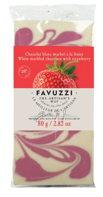 favuzzi white chocolaet strawberry